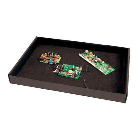 Desco Industries Protektive Pak ESD Board Handler Tray, 20-1/8inL x 16inW x 2-1/4inH 37654